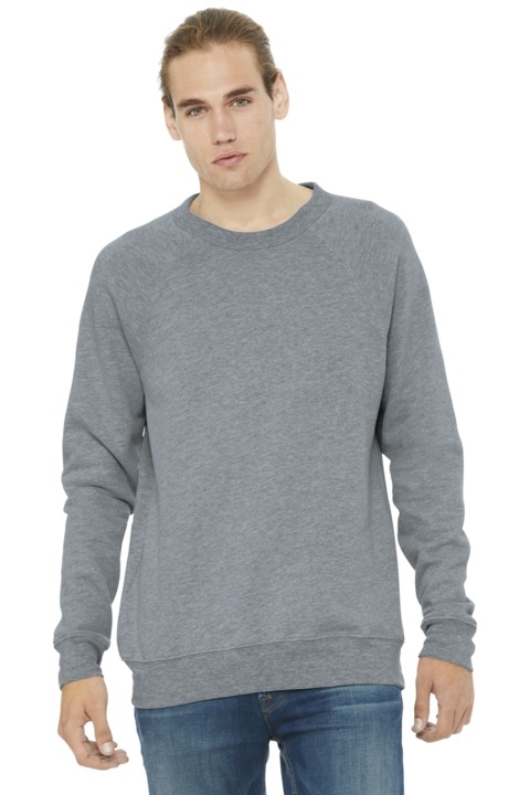BC3901 - BELLA + CANVAS Sponge Fleece Raglan Sweatshirt