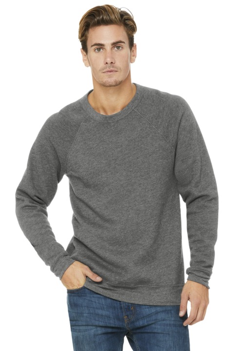 BC3901 - BELLA + CANVAS Sponge Fleece Raglan Sweatshirt