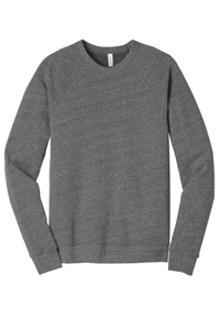 BC3901 - BELLA + CANVAS Sponge Fleece Raglan Sweatshirt