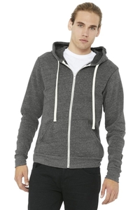 BC3909 - BELLA + CANVAS Triblend Sponge Fleece Full Zip Hoodie