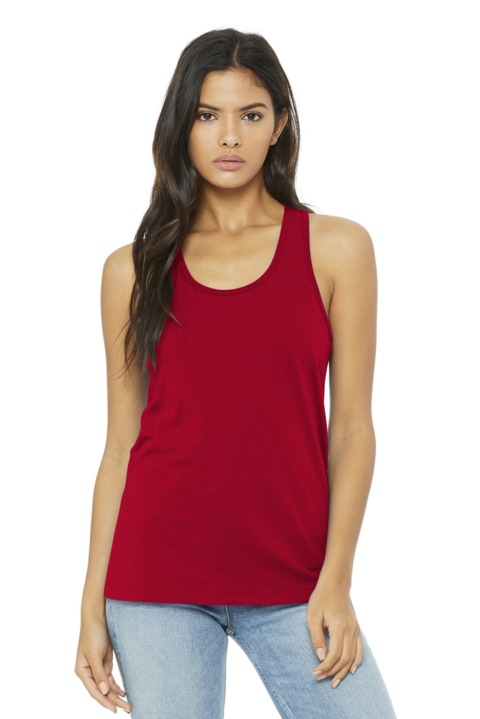 BC6008 - BELLA +CANVAS Women's Jersey Racerback Tank