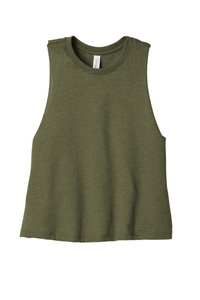 BC6682 - BELLA + CANVAS Women's Racerback Cropped Tank