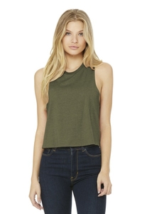 BC6682 - BELLA + CANVAS Women's Racerback Cropped Tank