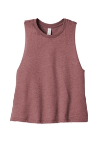 BC6682 - BELLA + CANVAS Women's Racerback Cropped Tank