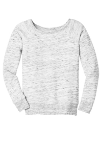 BC7501 - BELLA + CANVAS Women's Sponge Fleece Wide Neck Sweatshirt