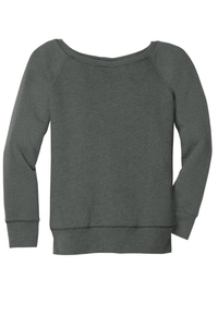 BC7501 - BELLA + CANVAS Women's Sponge Fleece Wide Neck Sweatshirt