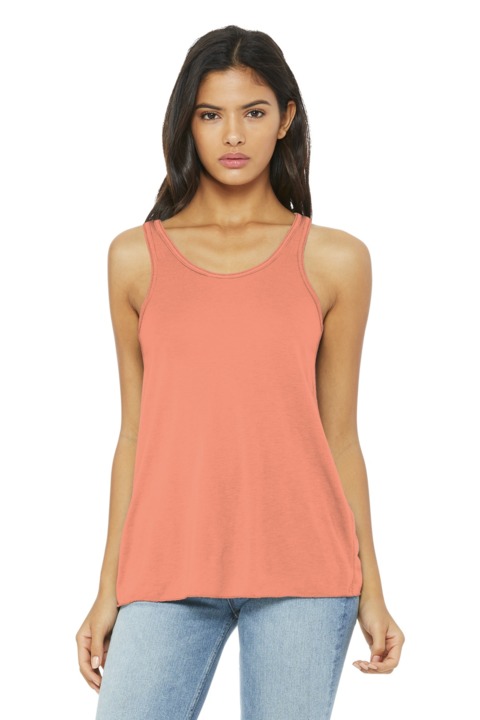 BC8800 - BELLA + CANVAS Women's Flowy Racerback Tank