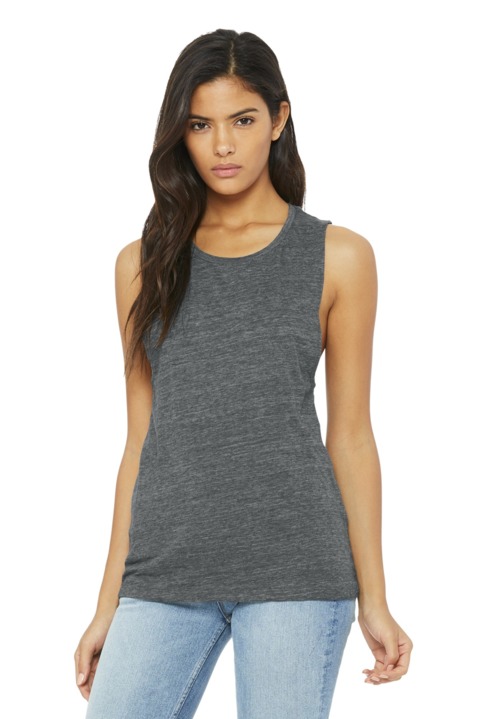 BC8803 - BELLA + CANVAS Women's Flowy Scoop Muscle Tank