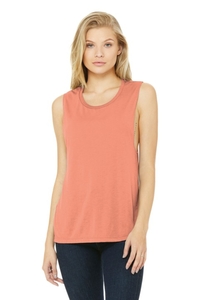 BC8803 - BELLA + CANVAS Women's Flowy Scoop Muscle Tank