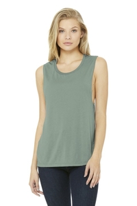 BC8803 - BELLA + CANVAS Women's Flowy Scoop Muscle Tank