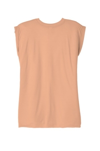 BC8804 - BELLA + CANVAS Women's Flowy Muscle Tee With Rolled Cuffs