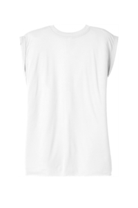 BC8804 - BELLA + CANVAS Women's Flowy Muscle Tee With Rolled Cuffs