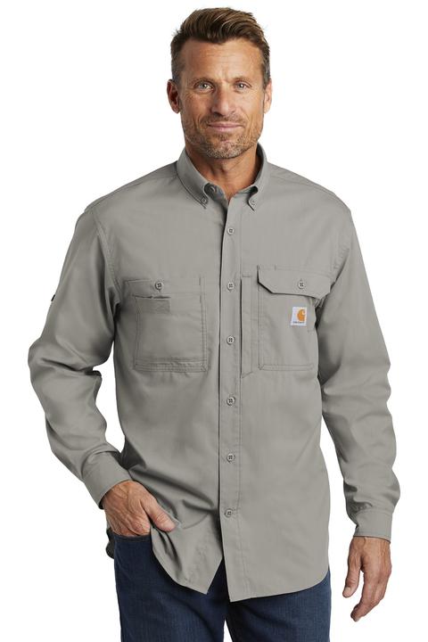 CT102418 - Carhartt Force Ridgefield Solid Long Sleeve Shirt