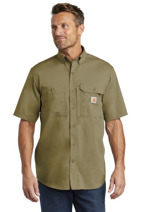 CT102417 - Carhartt Force Ridgefield Solid Short Sleeve Shirt