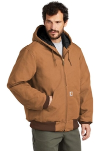 CTSJ140 - Carhartt Quilted Flannel Lined Duck Active Jac