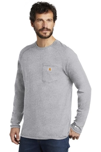 CT100393 - Carhartt Force Cotton Delmont Long Sleeve T Shirt