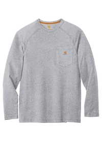 CT100393 - Carhartt Force Cotton Delmont Long Sleeve T Shirt