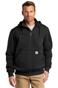 CT100617 - Carhartt Rain Defender Paxton Heavyweight Hooded Zip Mock Sweatshirt