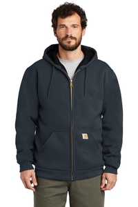 CT100632 - Carhartt Rain Defender Rutland Thermal-Lined Hooded Zip-Front Sweatshirt