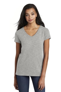 DT664 - District Women s Medal V-Neck Tee