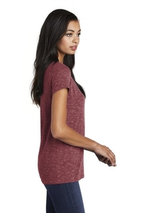 DT664 - District Women s Medal V-Neck Tee