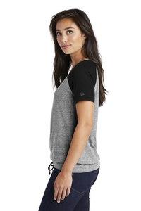 LNEA133 - New Era Ladies Tri-Blend Performance Cinch Tee
