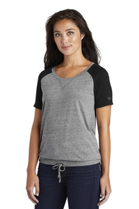 LNEA133 - New Era Ladies Tri-Blend Performance Cinch Tee