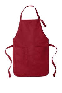 A600 - Port Authority Full-Length Two-Pocket Bib Apron