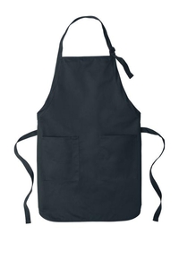 A600 - Port Authority Full-Length Two-Pocket Bib Apron