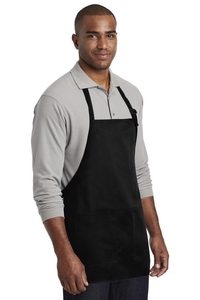 A601 - Port Authority Medium-Length Two-Pocket Bib Apron