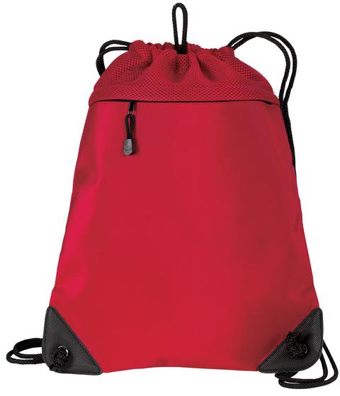 BG810 - Port Authority - Cinch Pack with Mesh Trim