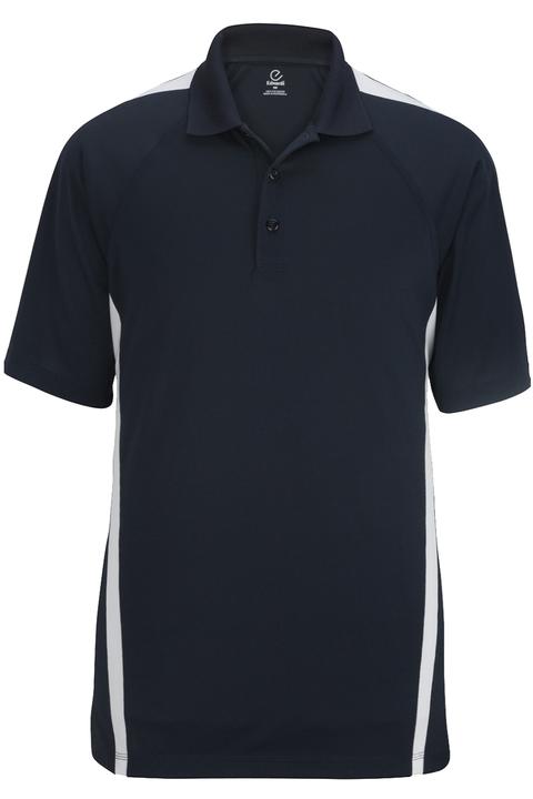 1513 - Edwards Men's Snag Proof Color Block Short Sleeve Polo