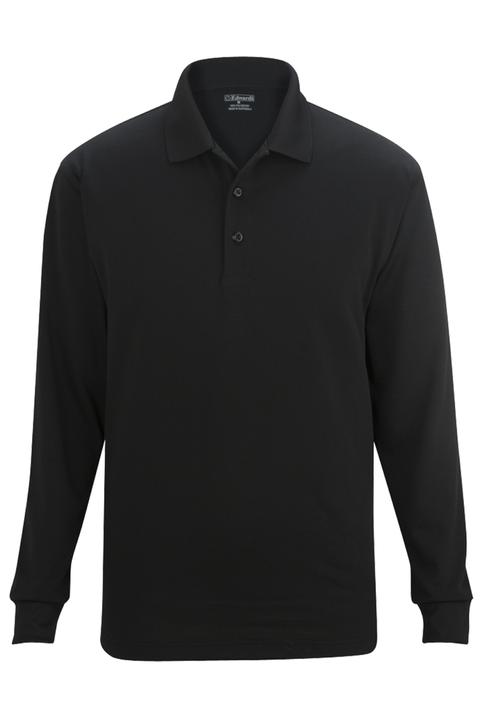 1562 - Edwards Unisex Snag Proof Long Sleeve Polo