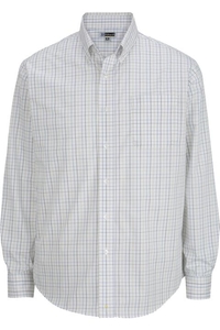 1973 - Edwards Men's Tattersall Poplin Shirt