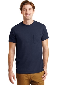 8300 - Gildan - DryBlend 50 Cotton/50 Poly Pocket T-Shirt