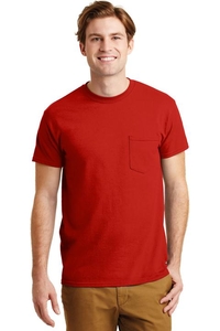 8300 - Gildan - DryBlend 50 Cotton/50 Poly Pocket T-Shirt