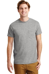8300 - Gildan - DryBlend 50 Cotton/50 Poly Pocket T-Shirt