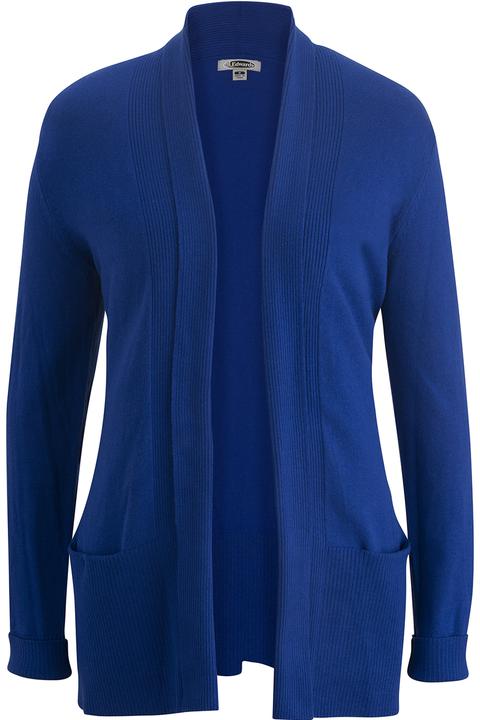 7058 - Edwards Ladies' Shawl Collar Cardigan Sweater