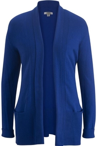 7058 - Edwards Ladies' Shawl Collar Cardigan Sweater