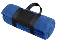 BP20 - Port Authority Fleece Blanket with Carrying Strap