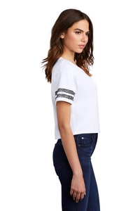 DT488 - District Women's Scorecard Crop Tee DT488