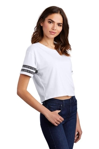 DT488 - District Women's Scorecard Crop Tee DT488