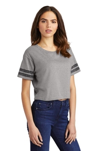 DT488 - District Women's Scorecard Crop Tee DT488