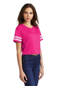 DT488 - District Women's Scorecard Crop Tee DT488