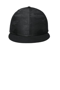 NE407 - New Era Camo Flat Bill Snapback Cap NE407