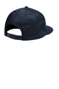 NE407 - New Era Camo Flat Bill Snapback Cap NE407