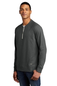 NEA123 - New Era Sueded Cotton Blend 1/4-Zip Pullover NEA123