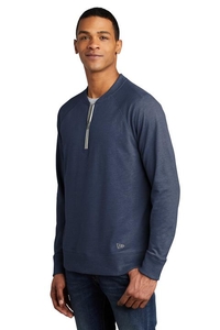 NEA123 - New Era Sueded Cotton Blend 1/4-Zip Pullover NEA123