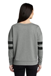 LNEA513 - New Era Ladies Tri-Blend Fleece Varsity Crew LNEA513