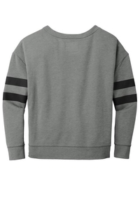 LNEA513 - New Era Ladies Tri-Blend Fleece Varsity Crew LNEA513